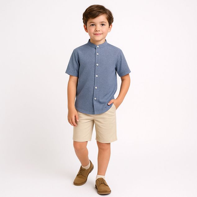 Camisa-Estivaneli-De-Puntos-Para-Niños-ZS-100825