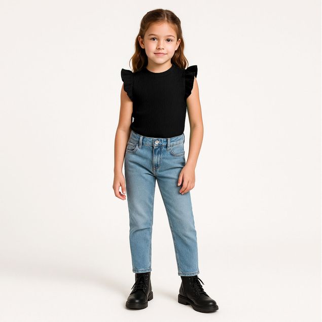Playera-Zawary-Tee-Manga-Con-Olan-Para-Niñas-ZW-8844A