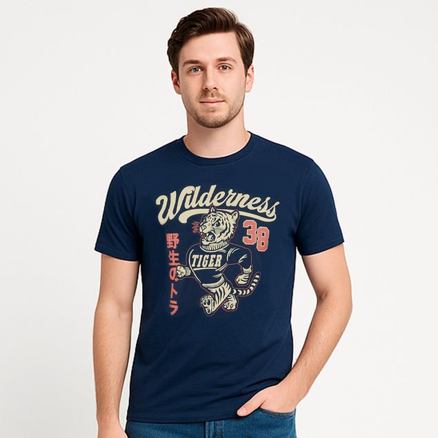 Playera-Action-Gear-Con-Estampado-Para-Hombre-874YT-05229