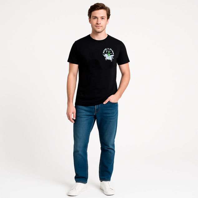Playera-Action-Gear-Con-Estampado-Para-Hombre-874YT-91486