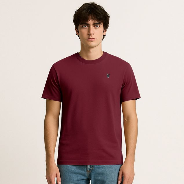 Playera-Sherman-Morgan-Con-Logo-Para-Hombre-8VINO