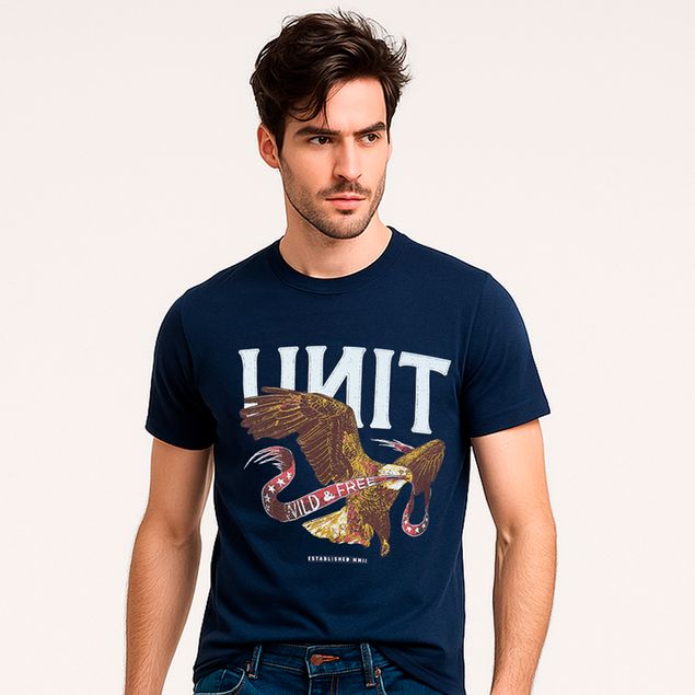 Playera-Action-Gear-Con-Estampado-Para-Hombre-874YT-98698