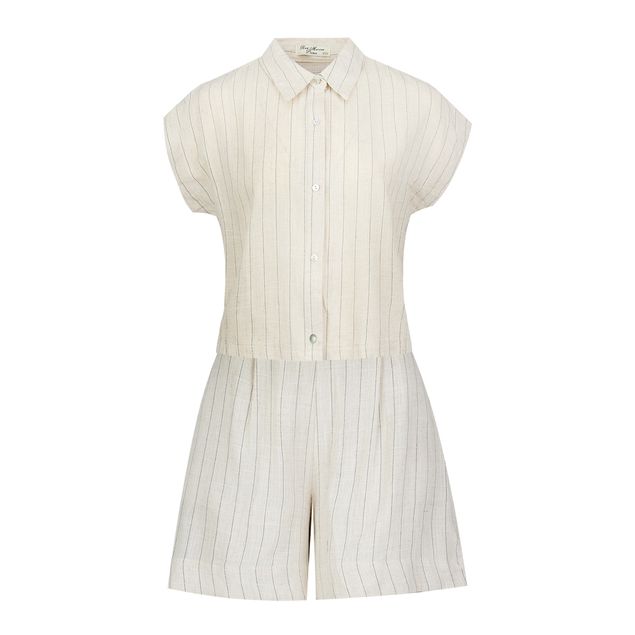 Set-De-Short-Red-Marine-Con-Blusa-Para-Mujer-P251076L