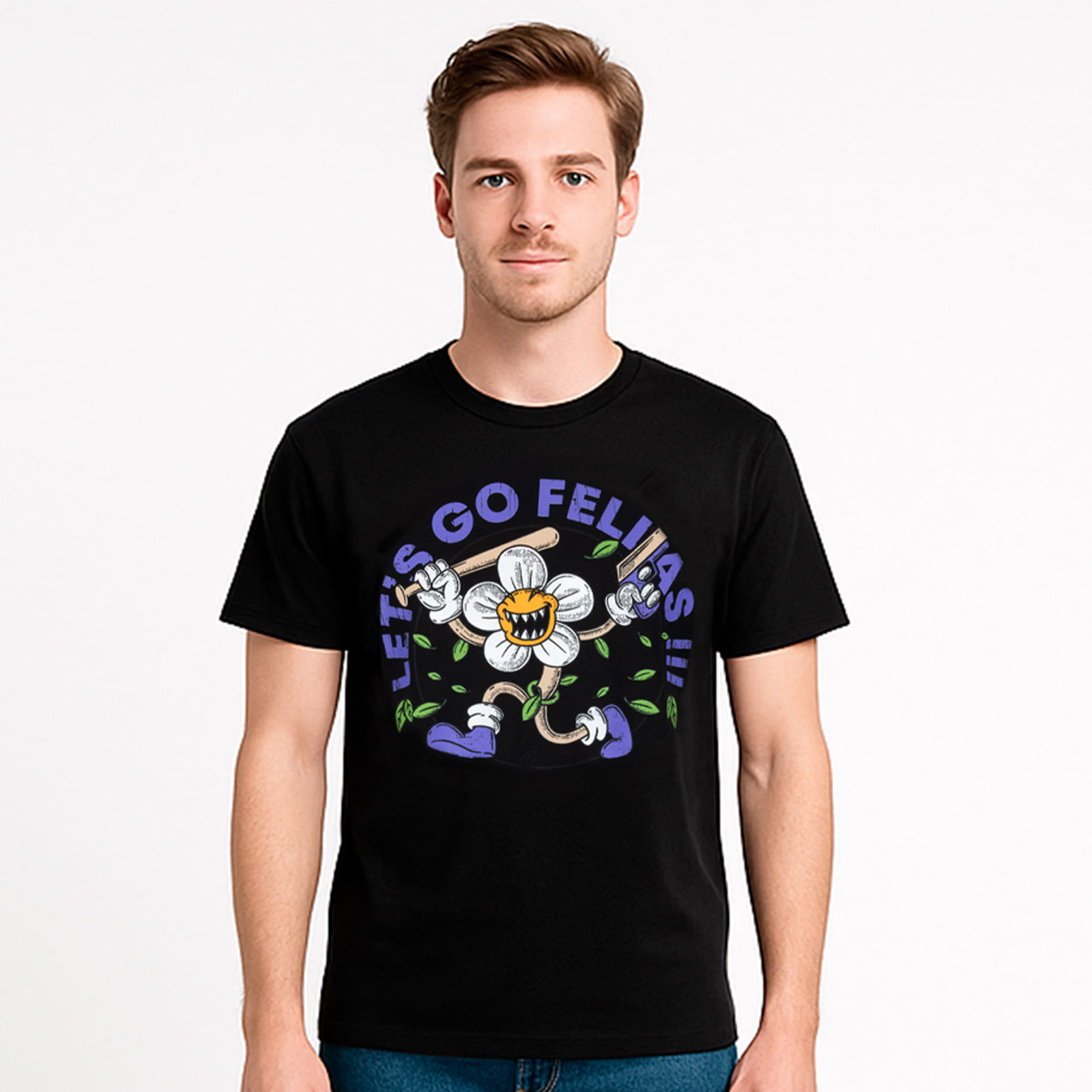 Playera Action Gear Con Estampado Para Hombre 91485 Talla CH