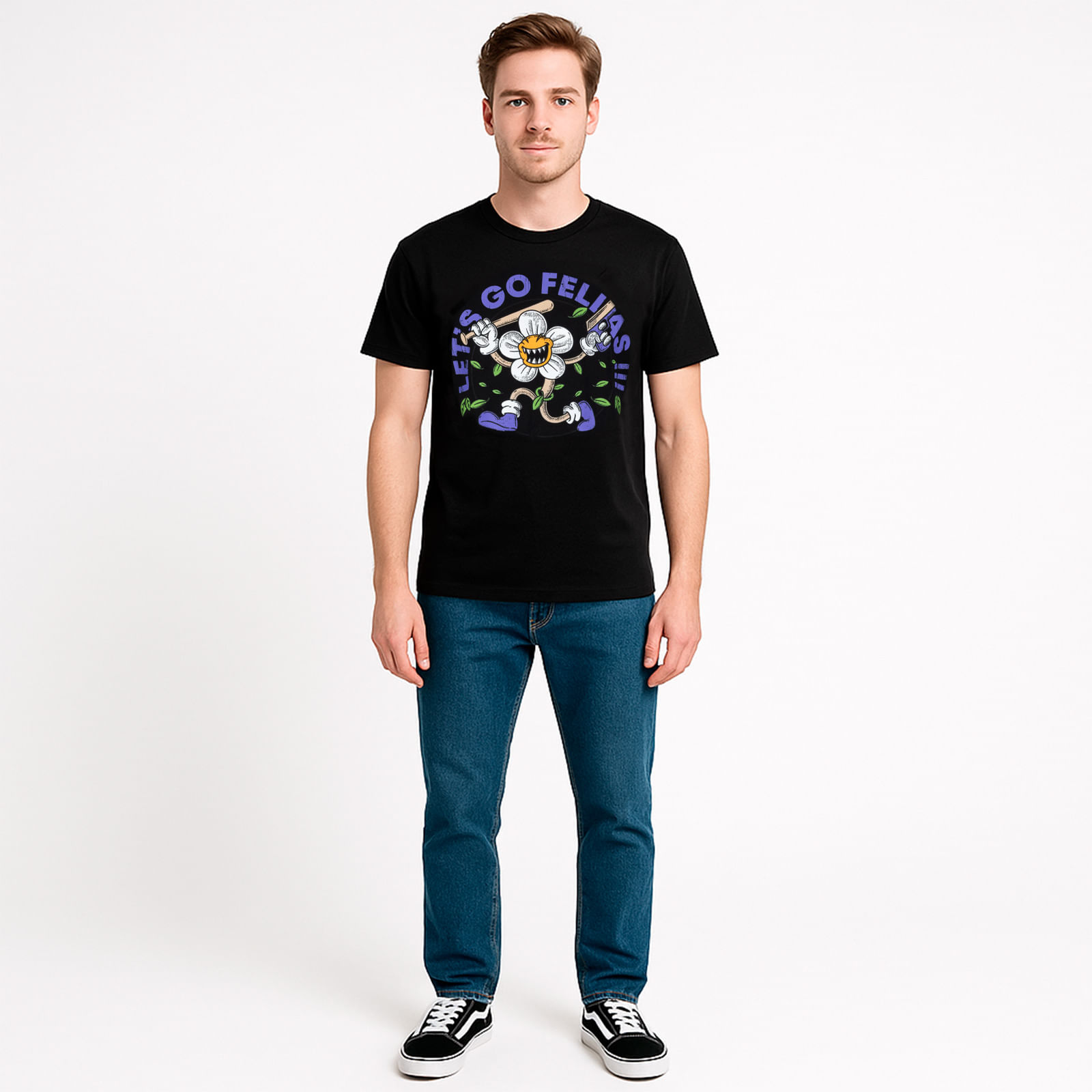 Playera Action Gear Con Estampado Para Hombre 91485 Talla CH-1