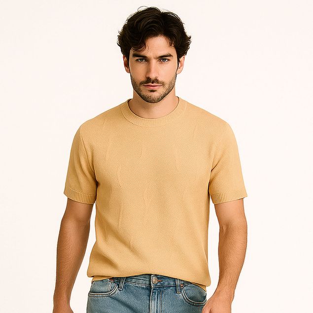 Playera-Roosvelt-Tejido-De-Puntos-Para-Hombr-SWTEE-2502