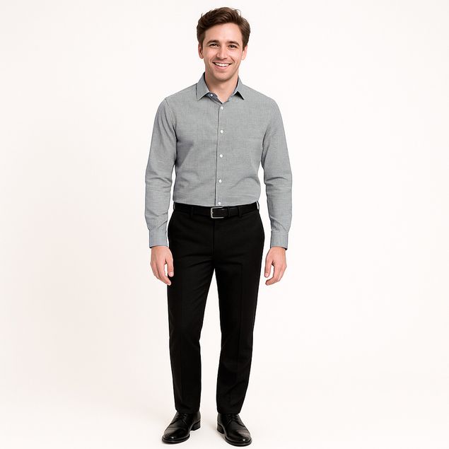 Camisa-Long-Beach-De-Vestir-Para-Hombre-LV3558