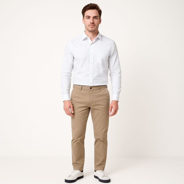 Camisa-Long-Beach-De-Vestir-Para-Hombre-LV3561