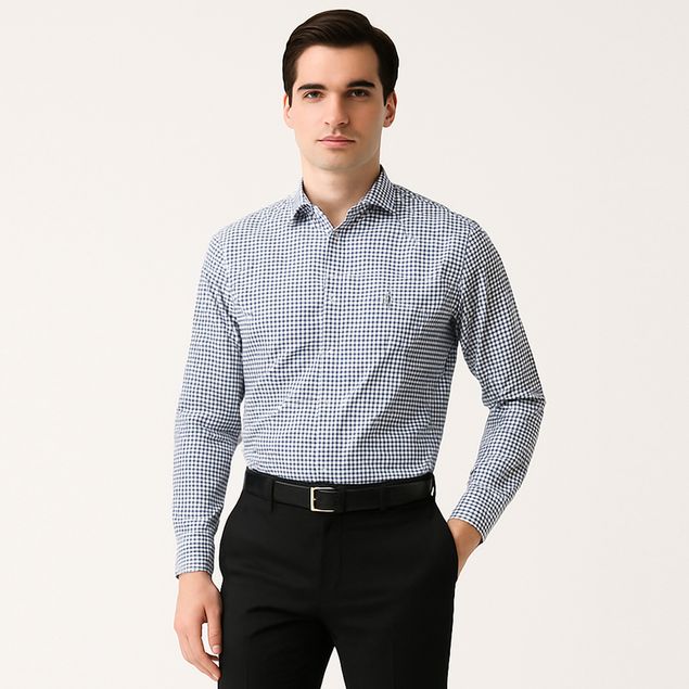 Camisa-Long-Beach-De-Vestir-Para-Hombre-LV3556