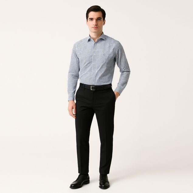 Camisa-Long-Beach-De-Vestir-Para-Hombre-LV3556