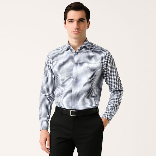 Camisa-Long-Beach-De-Vestir-Para-Hombre-LV3556