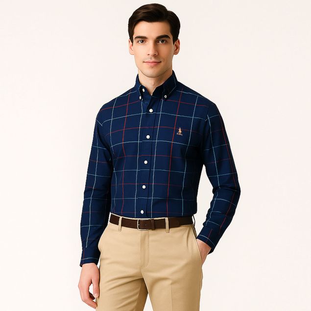 Camisa-Long-Beach-De-Vestir-Para-Hombre-VR3585