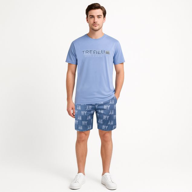 Set-Pijama-We-De-Short-Y-Playera-Con-Logo-Treaueu-Para-Hombre-20205