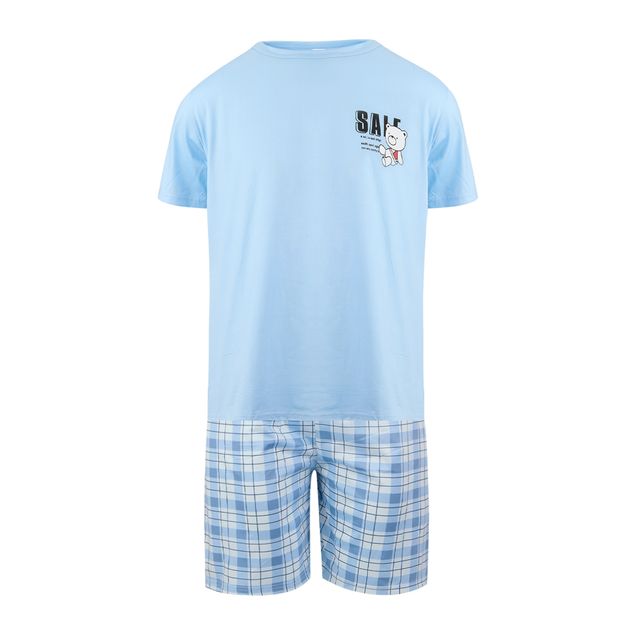 Set-Pijama-We-De-Short-Y-Playera-Con-Logo-Bear-Para-Hombre-20207