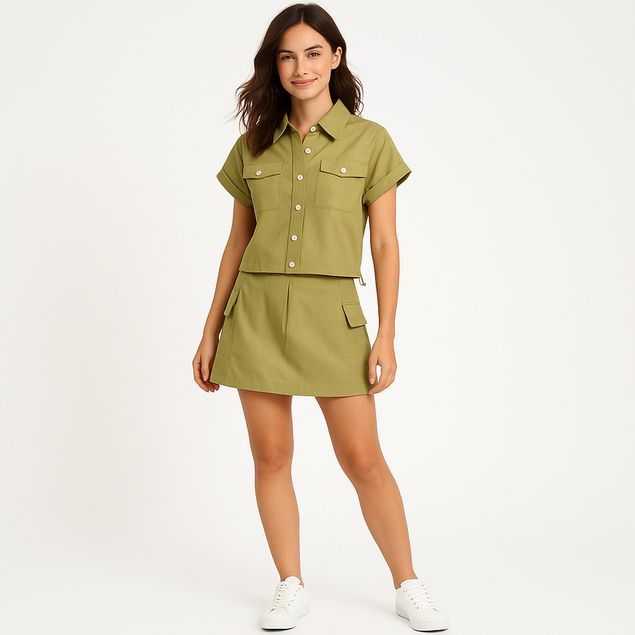 Set-De-Falda-Red-Marine-Y-Blusa-Para-Mujer-P250980J