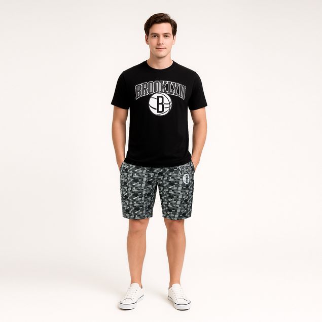 Set-De-Pijama-Nba-Con-Short-Para-Hombre-BLK2