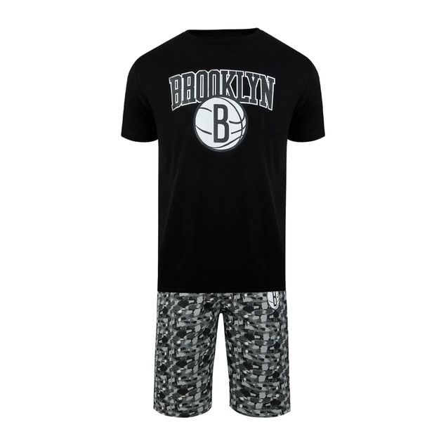 Set-De-Pijama-Nba-Con-Short-Para-Hombre-BLK2