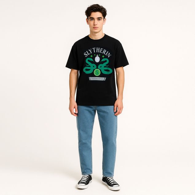 Playera-Licencia-Slytherin-Para-Hombre-839FK