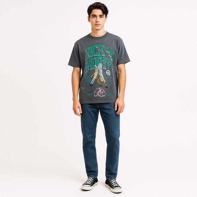 Playera-Licencia-Rick---Morty-Para-Hombre-839FL
