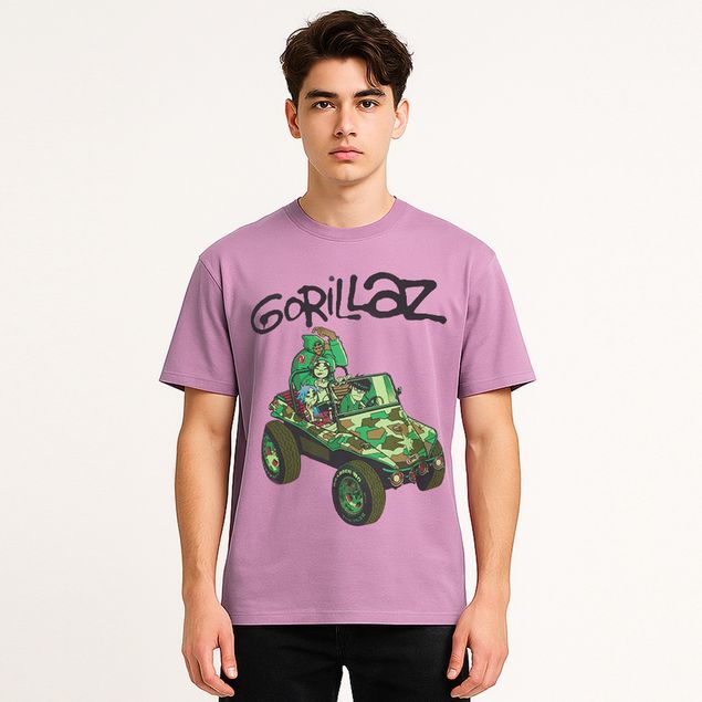 Playera-Licencia-Gorillaz-Para-Hombre-839FM