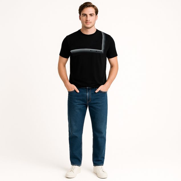 Playera-Perry-Ellis-Manga-Corta-Para-Hombre-4JSK7140