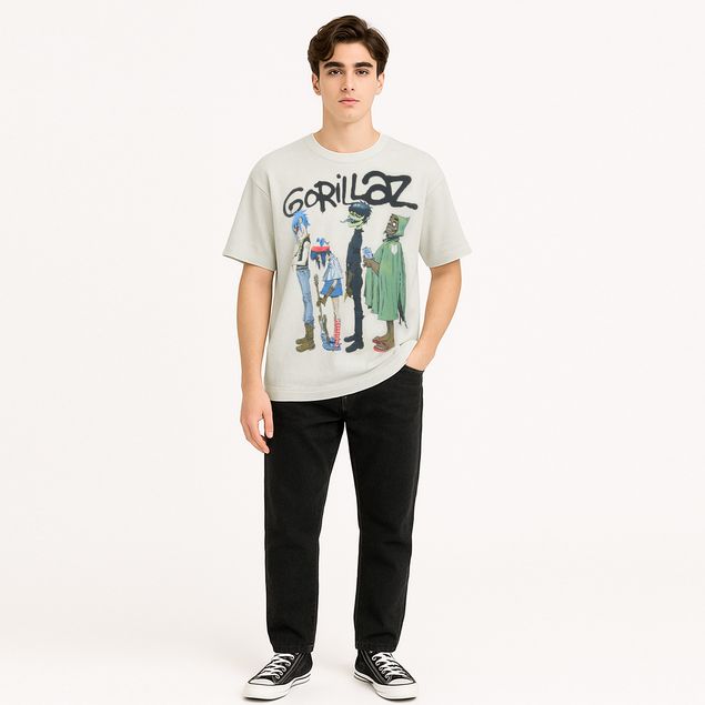Playera-Licencia-Gorillaz-2-Para-Hombre-839FN