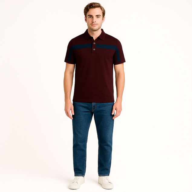 Playera-Perry-Ellis-Polo-Para-Hombre-4HFK9056