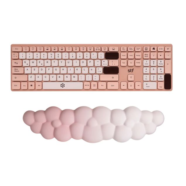 Teclado-Y-Reposamuñecas-STF-Rosa-ST-A08182