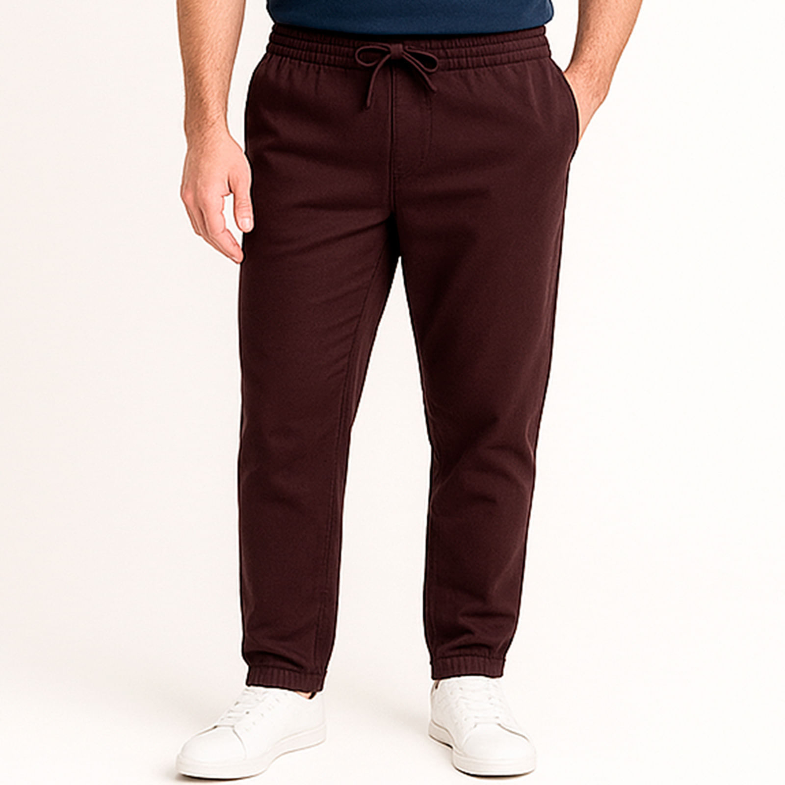 Pantalón Estivaneli Jogger Liso Para Hombre JOG-4018 Talla CH