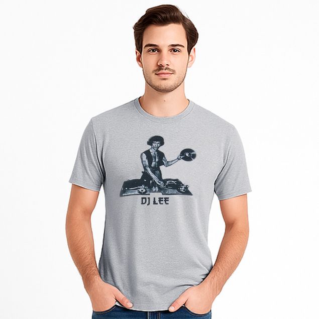 Playera Action Gear Estampado Dj Lee Para Hombre 04100 Talla CH
