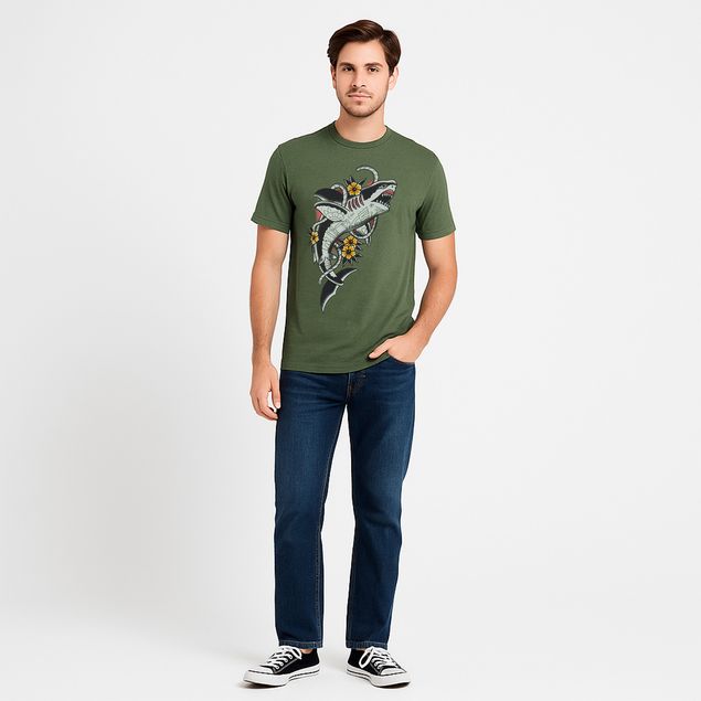 Playera-Action-Gear-Estampado-De-Shark-Para-Hombre-91932