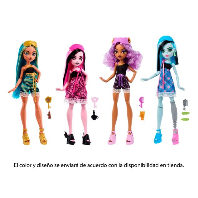 Monster-High-Mattel-Pijamas-Monstruosas-Surtido-Para-Niñas-JGM42