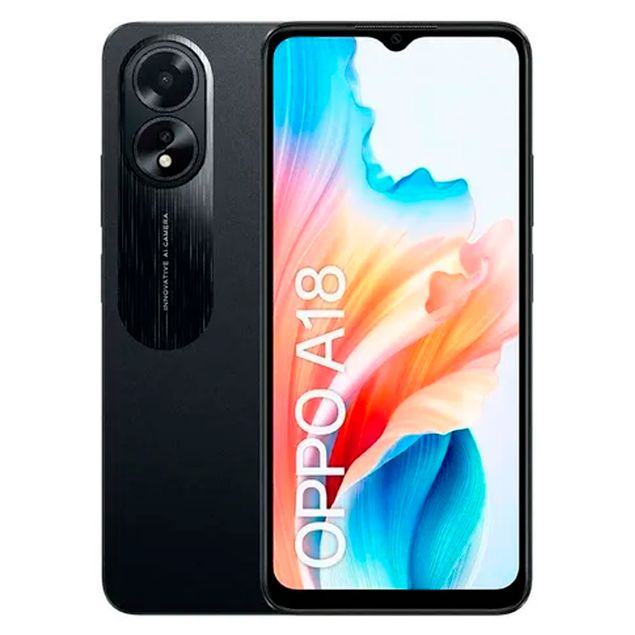 OPPO-A18-4GB-128GB-Desbloqueado-Negro