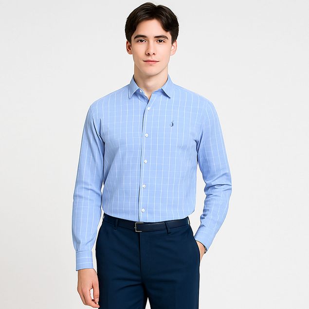 Camisa-Long-Beach-De-Vestir-Para-Hombre-LV3530