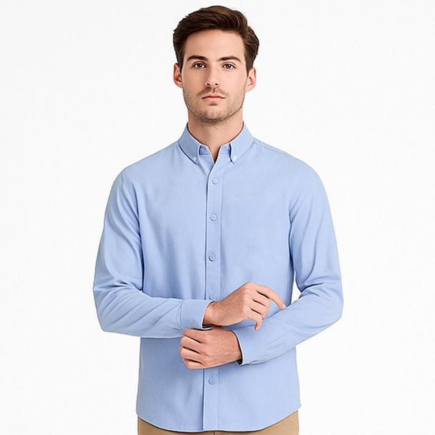 Camisa-Sherman-Morgan-De-Vestir-Para-Hombre-E25MLAZULG020