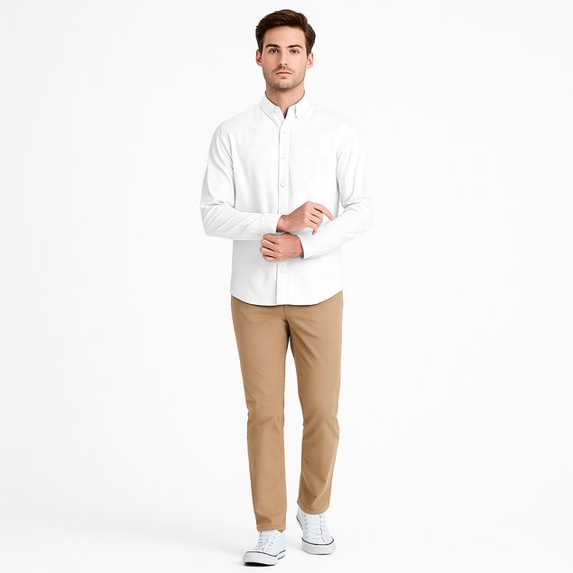 Camisa-Sherman-Morgan-De-Vestir-Para-Hombre-E25MLAZULG021
