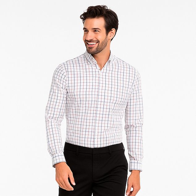 Camisa-Sherman-Morgan-De-Cuadros-Para-Hombre-201L738