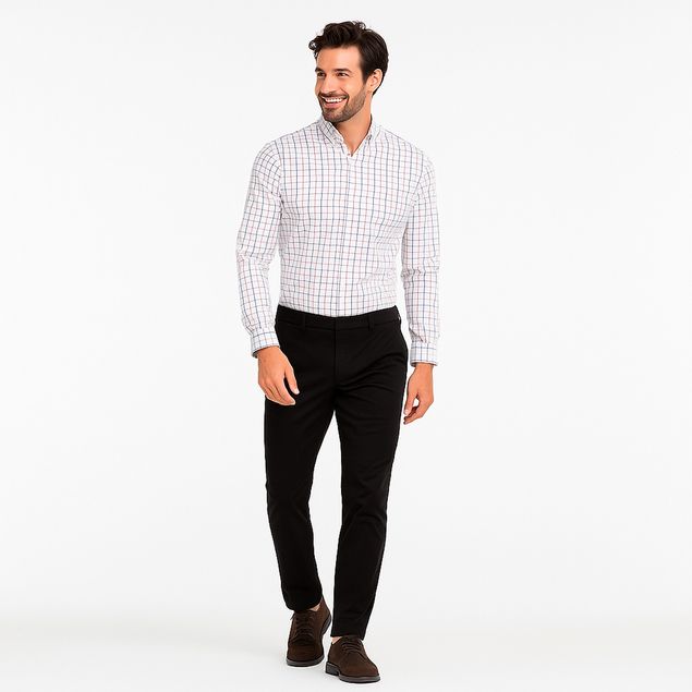 Camisa-Sherman-Morgan-De-Cuadros-Para-Hombre-201L738
