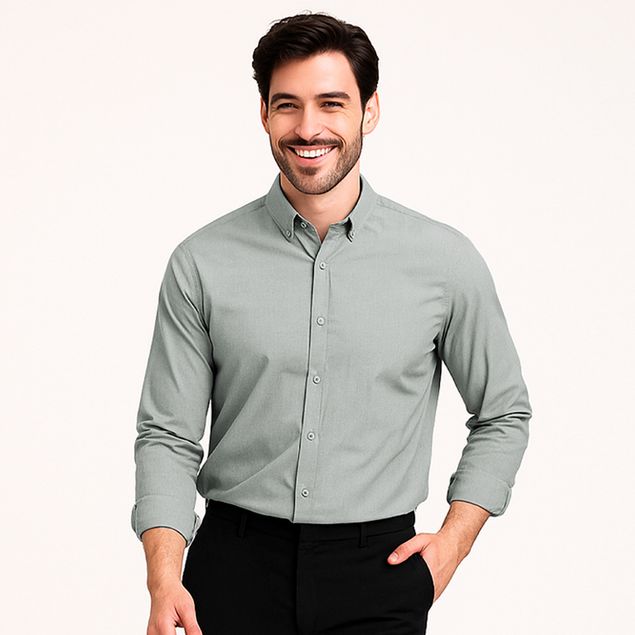 Camisa-Sherman-Morgan-De-Vestir-Para-Hombre-E25MLAZULG022