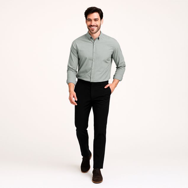 Camisa-Sherman-Morgan-De-Vestir-Para-Hombre-E25MLAZULG022