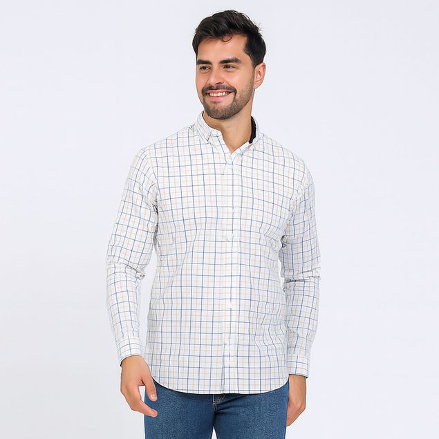 Camisa-Sherman-Morgan-De-Cuadros-Para-Hombre-201L736