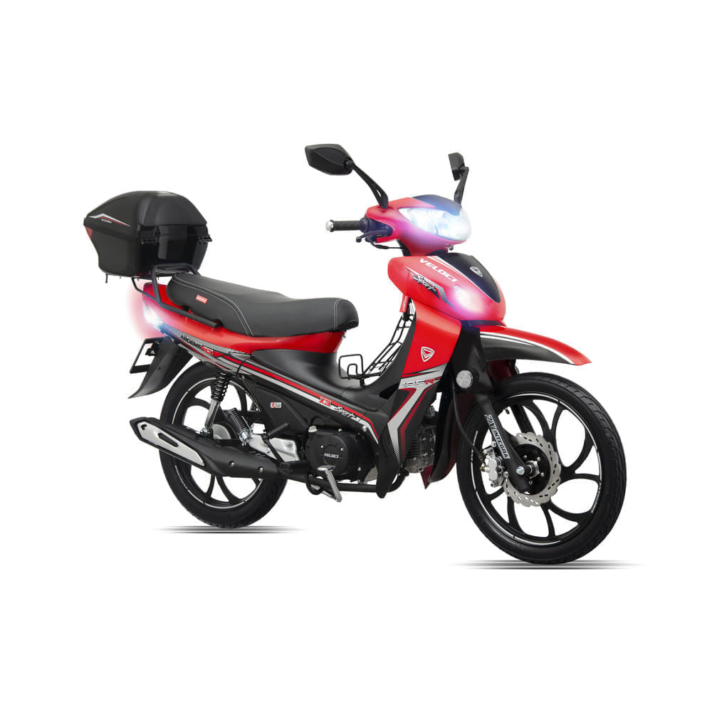 Motocicleta Veloci Argent X3 125 CC Rojo 2025-1