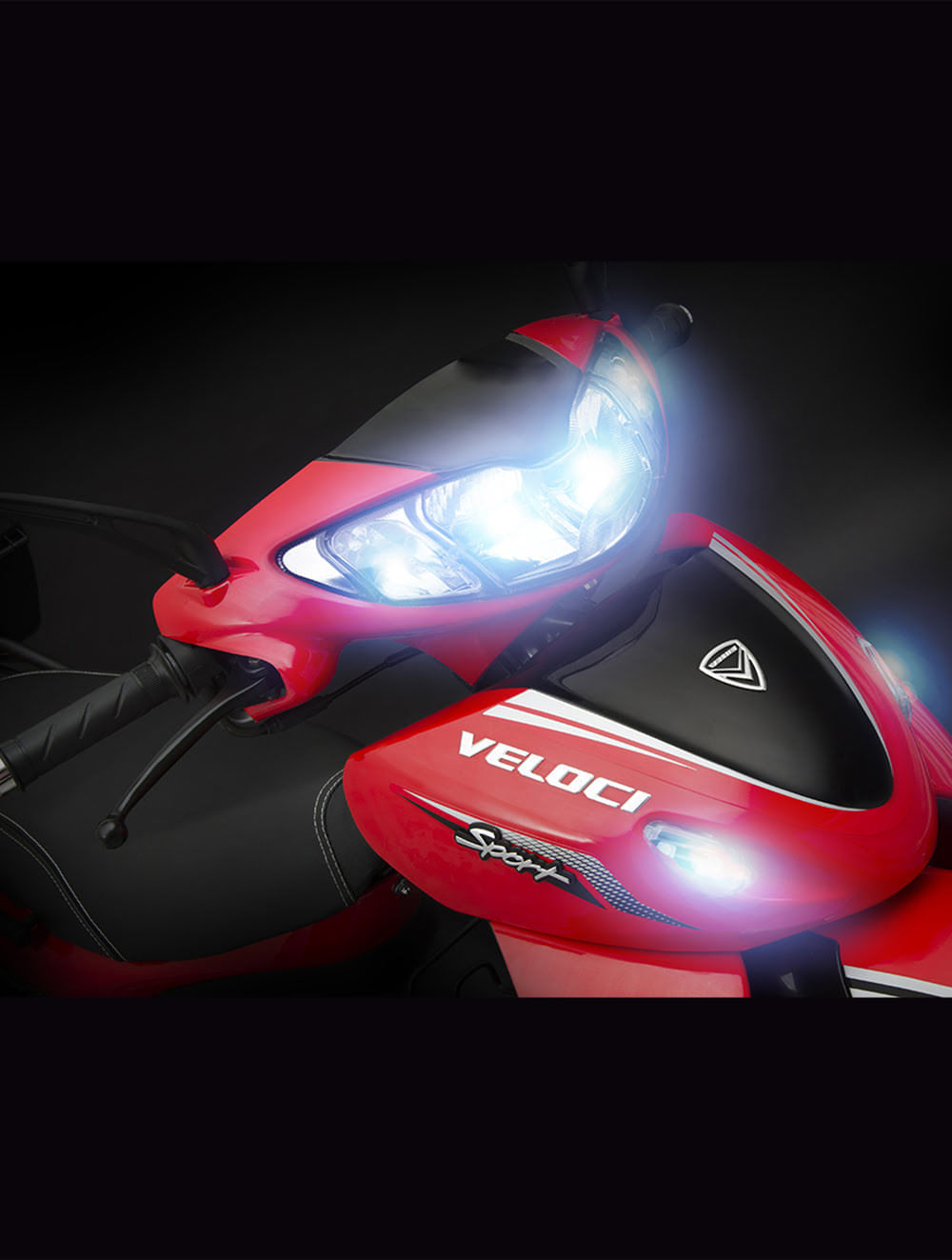 Motocicleta Veloci Argent X3 125 CC Rojo 2025-3