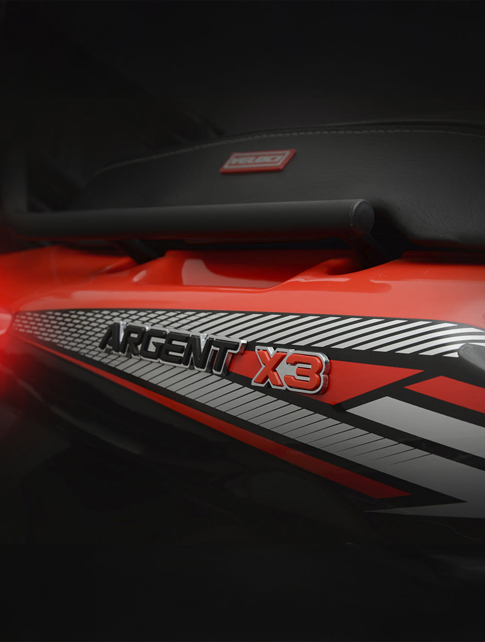 Motocicleta Veloci Argent X3 125 CC Rojo 2025-4