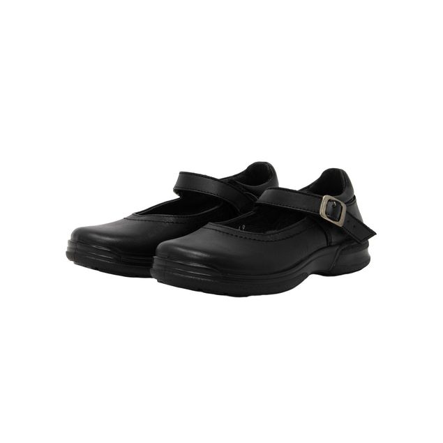 Zapato-Verde-Tabaco-Escolar-Hebilla-Para-Niña-101