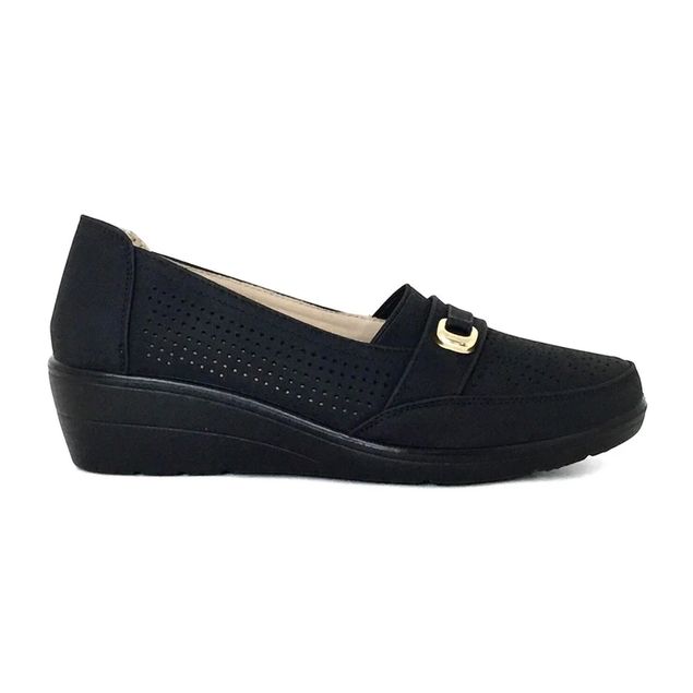 Zapato-Comfort-Fit-Cuña-Baja-Para-Mujer-28056N