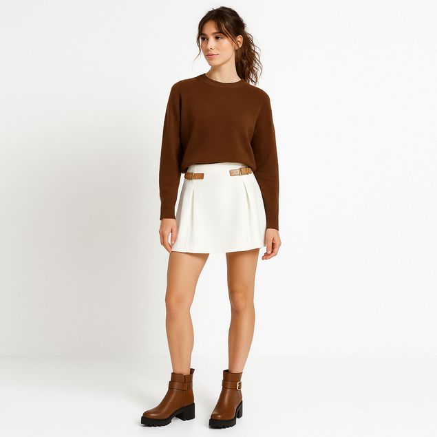 Short-Falda-Zawary-De-Tablones-Para-Mujer-ZW-7860