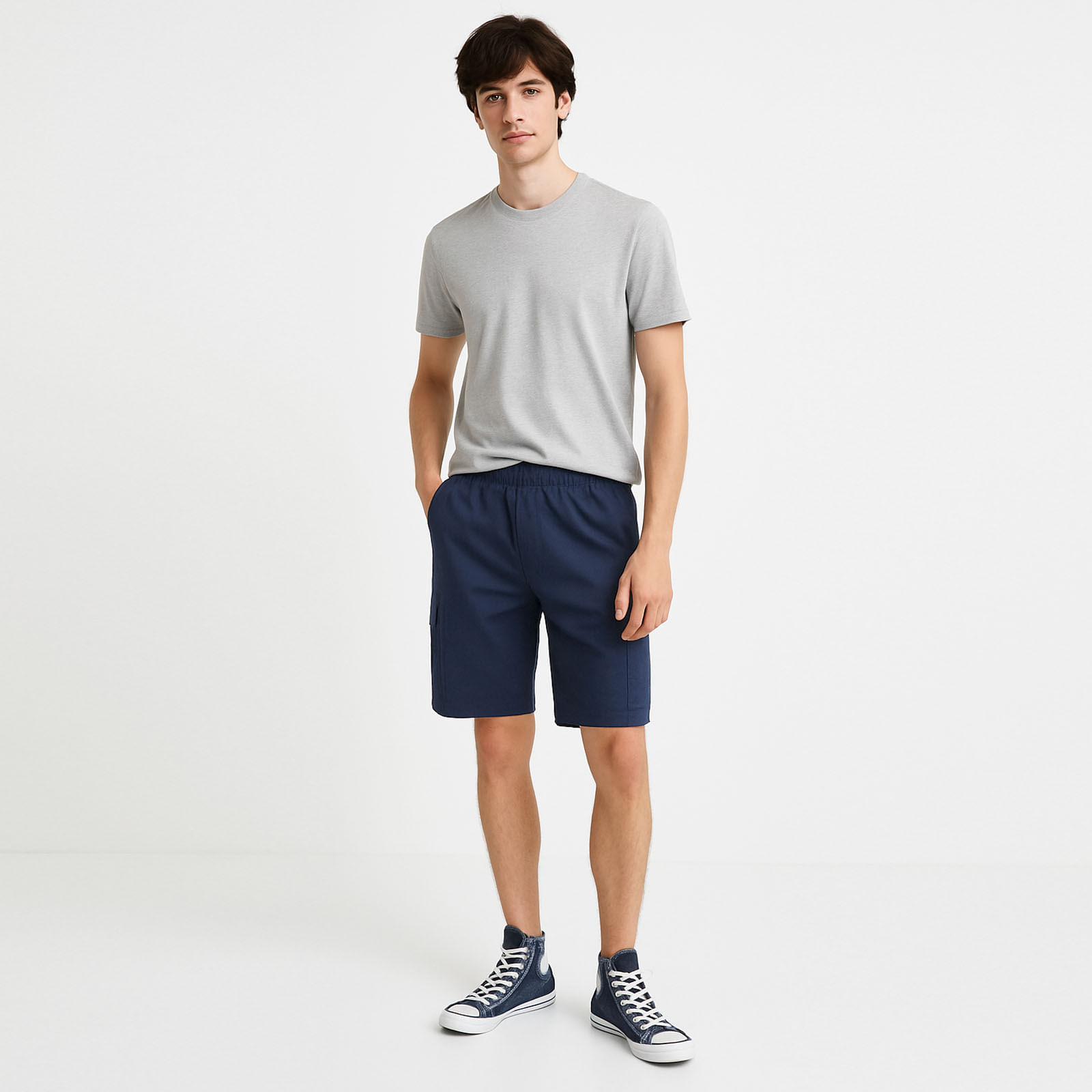 Bermuda Mad Panda Tipo Cargo Para Hombre MPL-003S Talla M-3