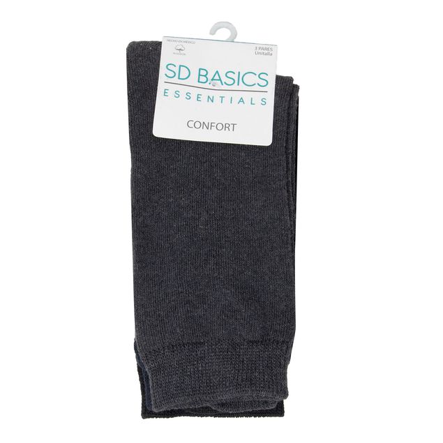 Set-De-Calcetines-Sd-Basic-Con-3-Pares-Para-Hombre-SD300-MUL
