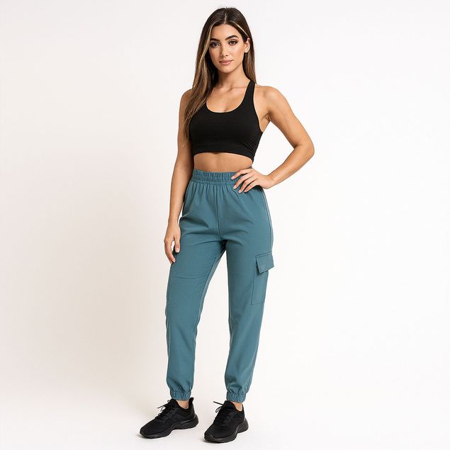 Jogger-W-Sport-Cargo-Para-Mujer-